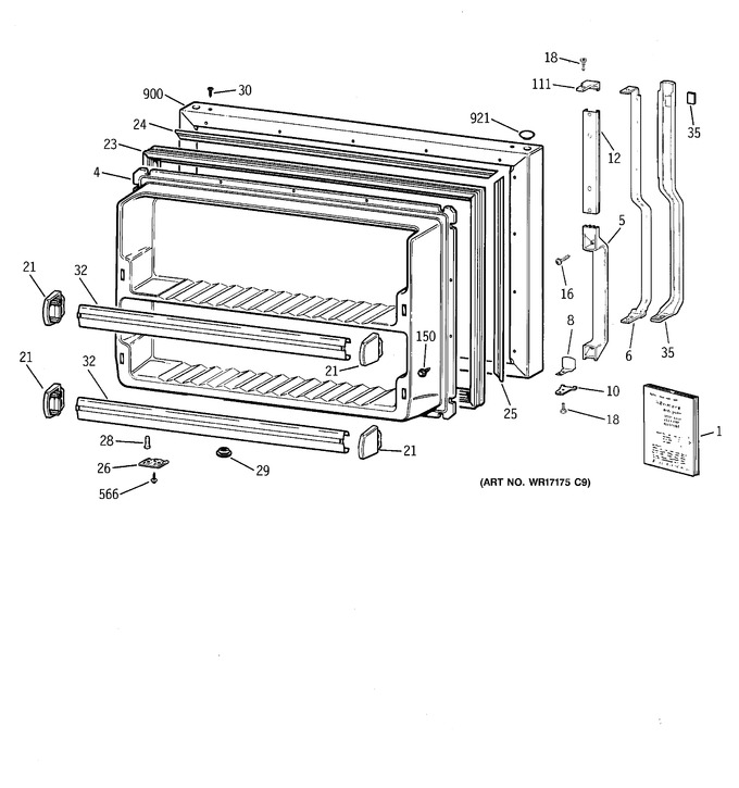 Diagram for CTX18BABBRWW