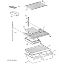 Diagram for 4 - Shelf Parts