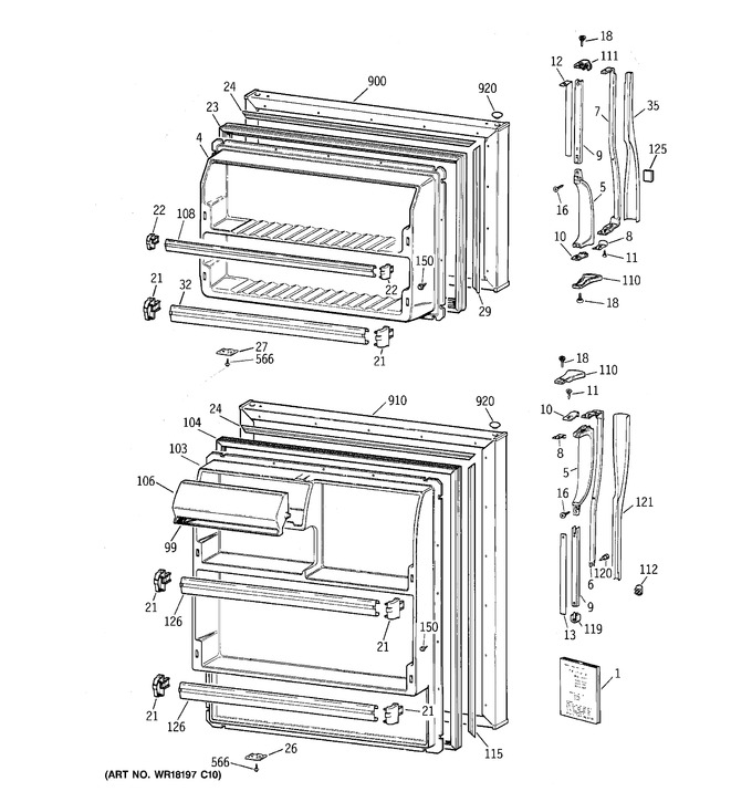 Diagram for CTX17BAZGRWH