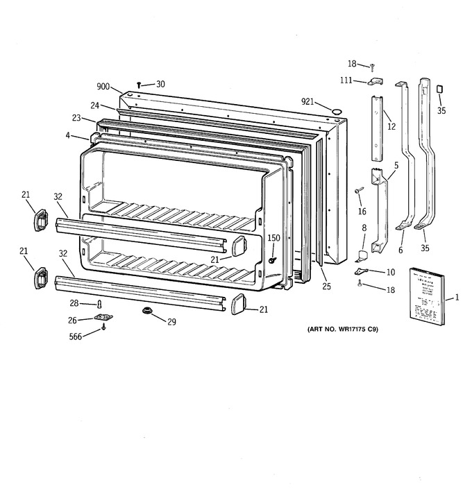 Diagram for CTX18CABALWW