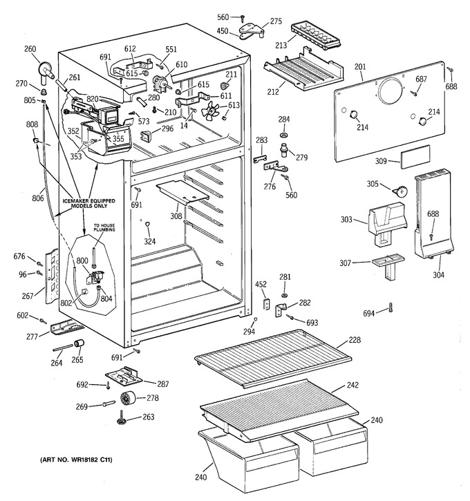 Diagram for CTX14CABBRWW