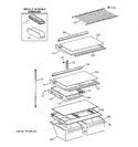 Diagram for 4 - Shelf Parts