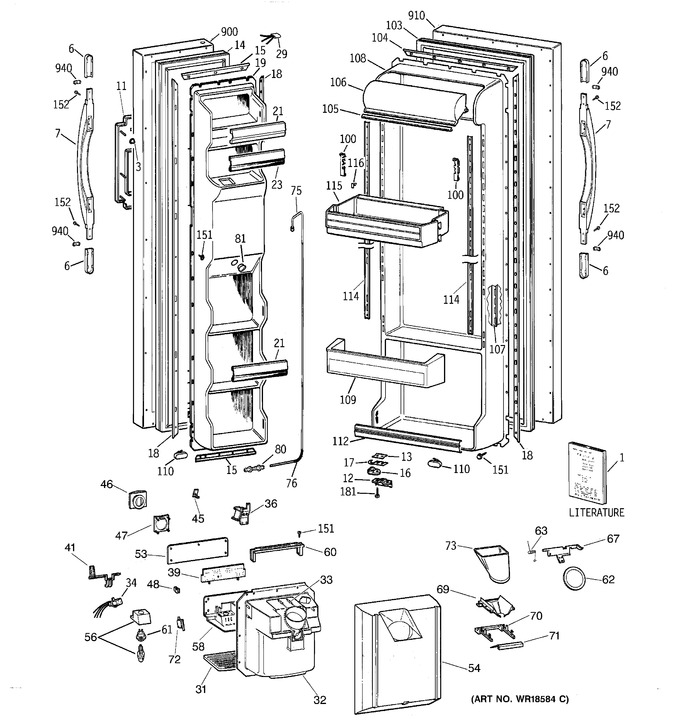 Diagram for MSX25DPBAWW