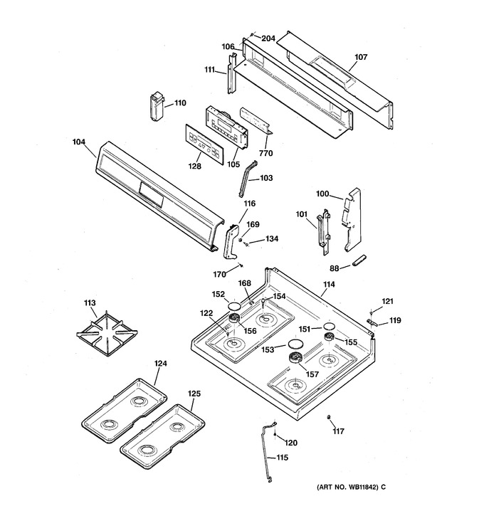 Diagram for JGBP35GRA1WW