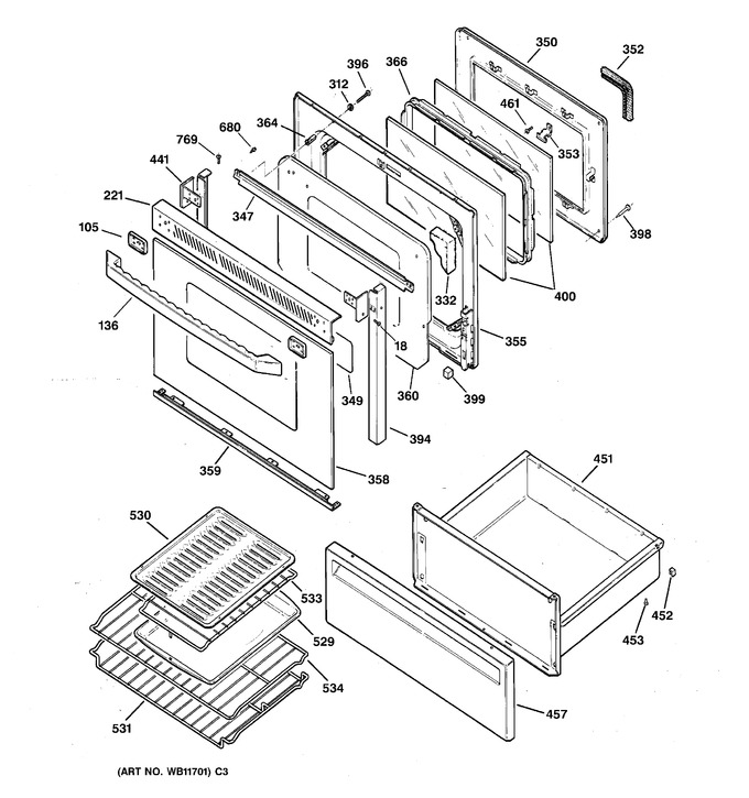 Diagram for JB960BY4