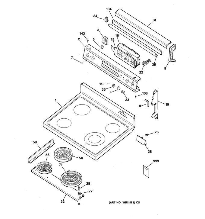 Diagram for JB940WY4