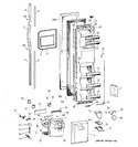 Diagram for 1 - Freezer Door