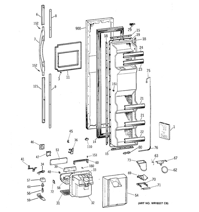 Diagram for TFG22PRBAWW