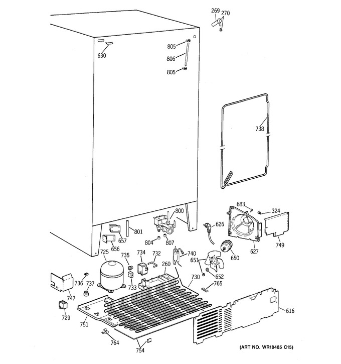 Diagram for TFG22PRBAWW