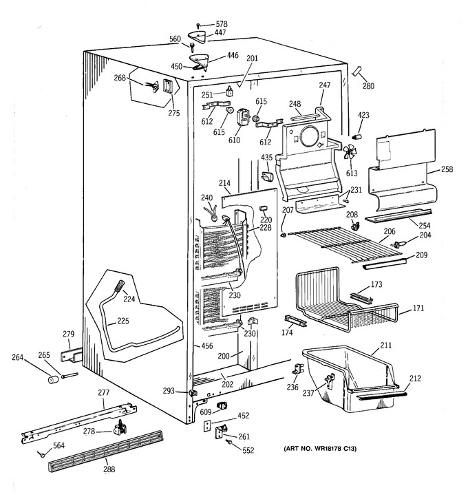 Diagram for TFG25PABAWW