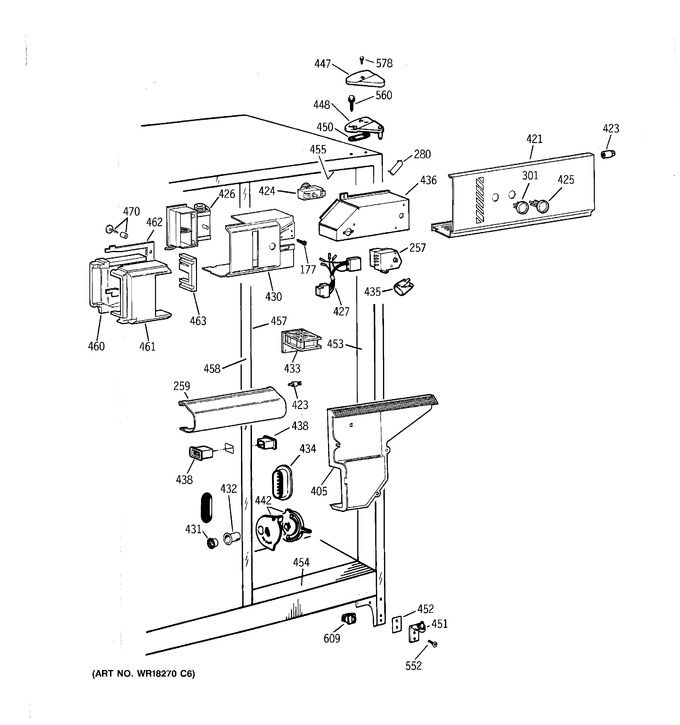 Diagram for TFG25PABAWW