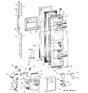 Diagram for 1 - Freezer Door