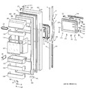 Diagram for 2 - Fresh Food Door