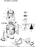 Diagram for 3 - Tub, Basket And Agitator