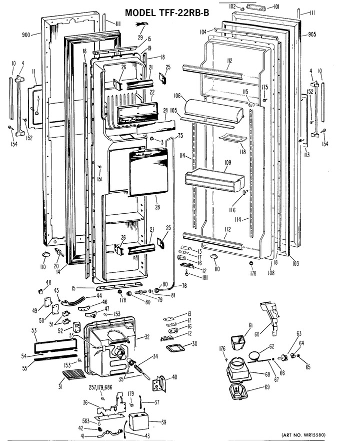 Diagram for TFF22RBB