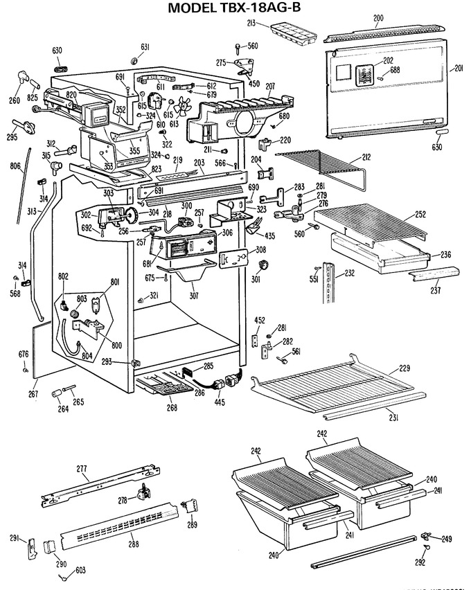 Diagram for TBX18AGBR