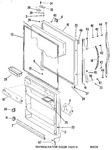 Diagram for 1 - Refrigerator Door Parts