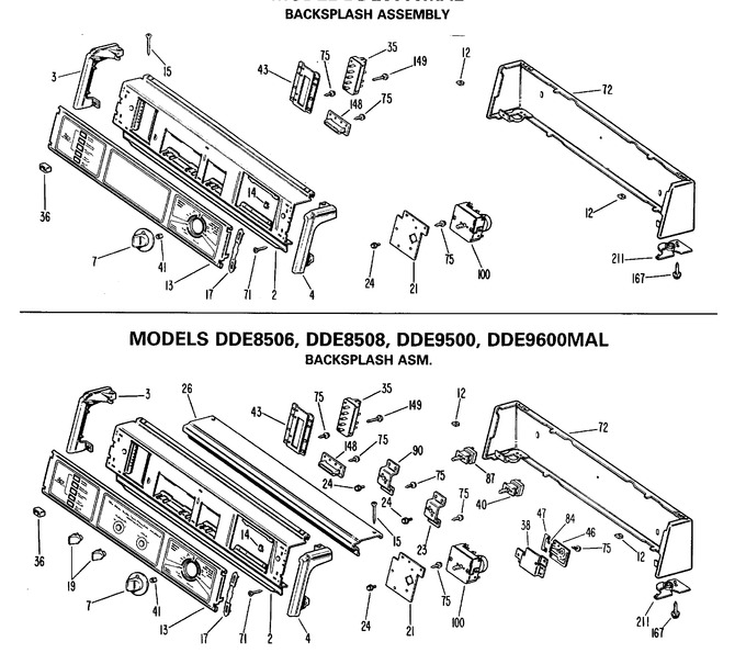 Diagram for DDE8000MAL