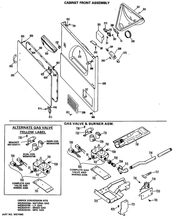 Diagram for DDG7288MAL