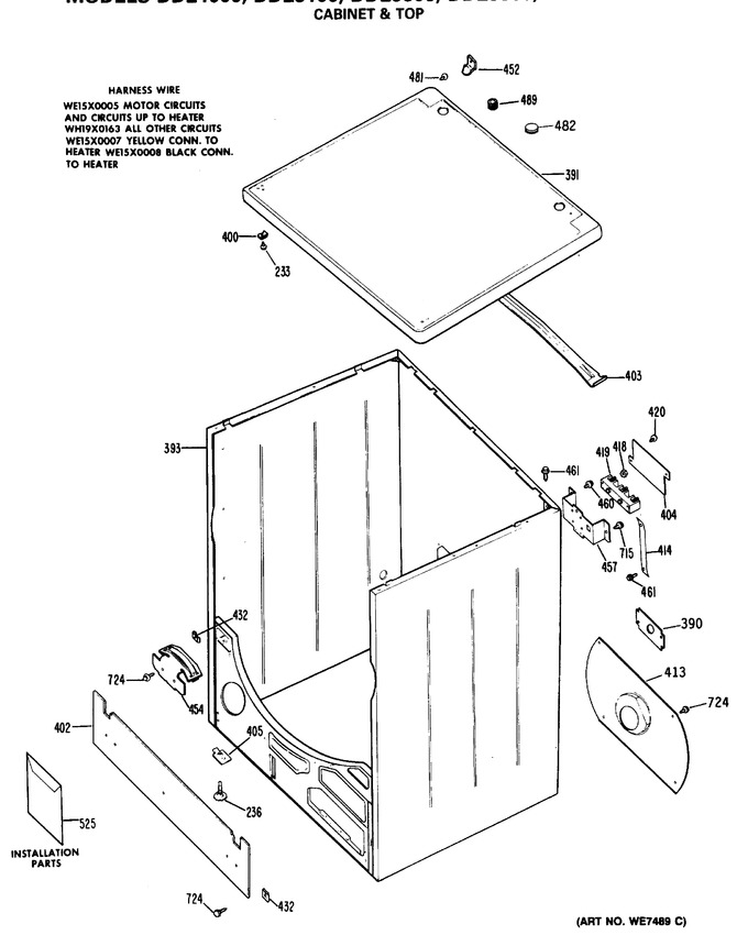 Diagram for DDE4000MBL