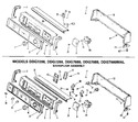 Diagram for 1 - Backsplash Assembly