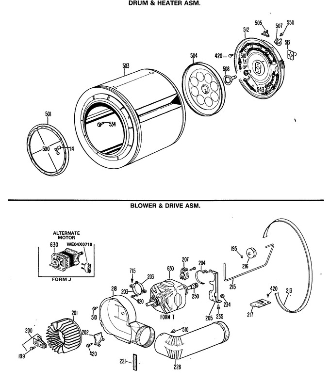 Diagram for DDE4000MCL