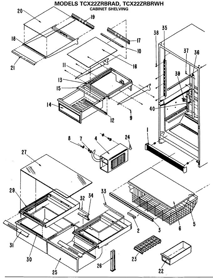 Diagram for TCX22ZRBRAD