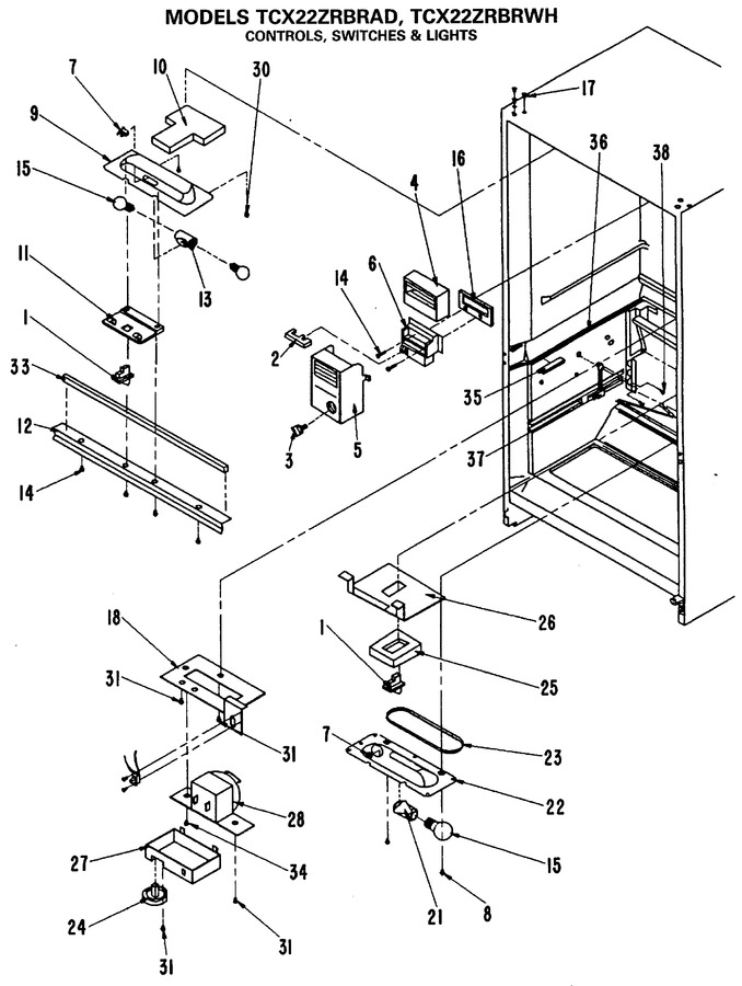 Diagram for TCX22ZRBRAD