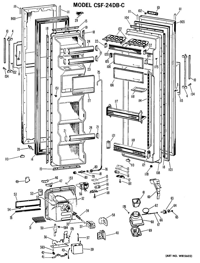 Diagram for CSF24DBF