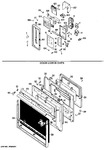 Diagram for 1 - Door Lower Oven