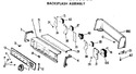 Diagram for 1 - Backsplash Assembly