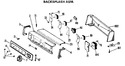 Diagram for 1 - Backsplash Asm.