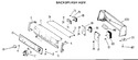 Diagram for 1 - Backsplash Asm.