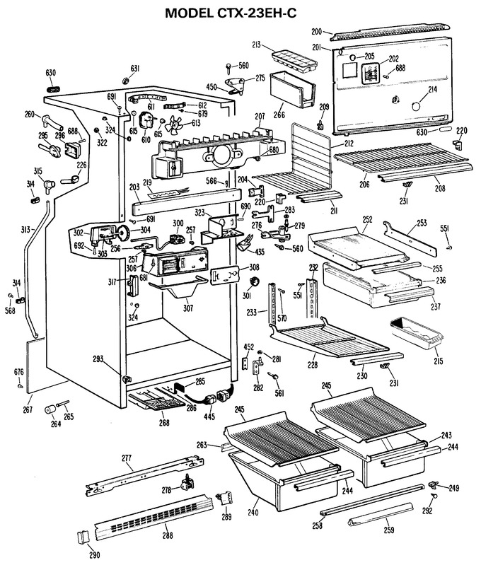 Diagram for CTX23EHCR