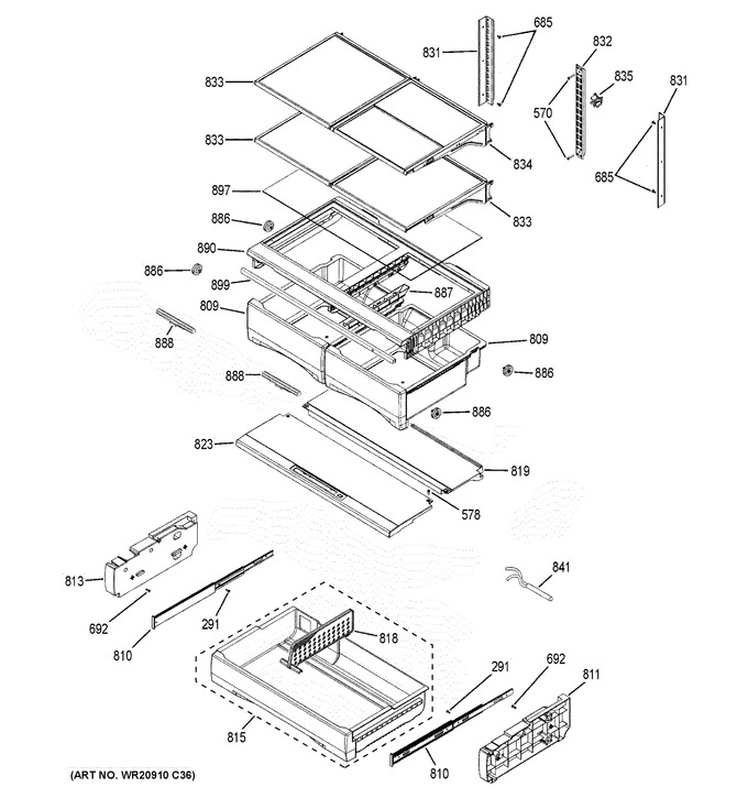 Diagram for GYE22HMKCES