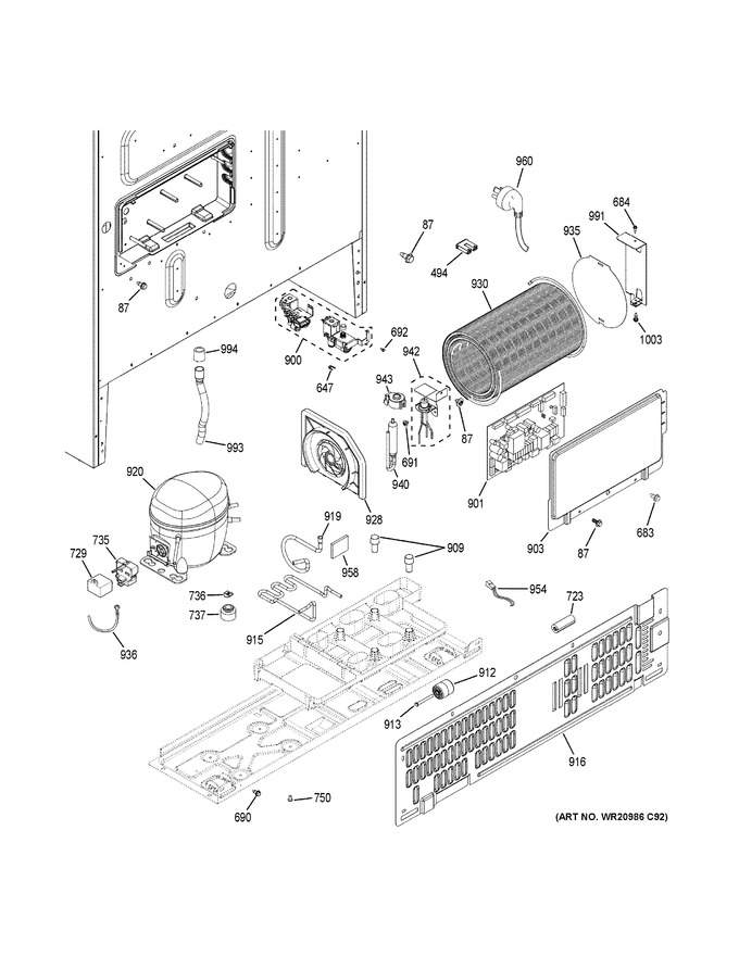 Diagram for GYE22HMKCES