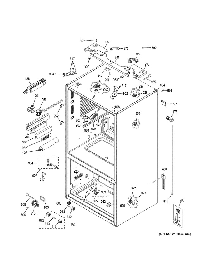 Diagram for GYE22HSKCSS