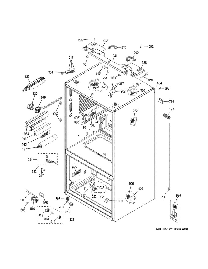 Diagram for PYE22KSKCSS