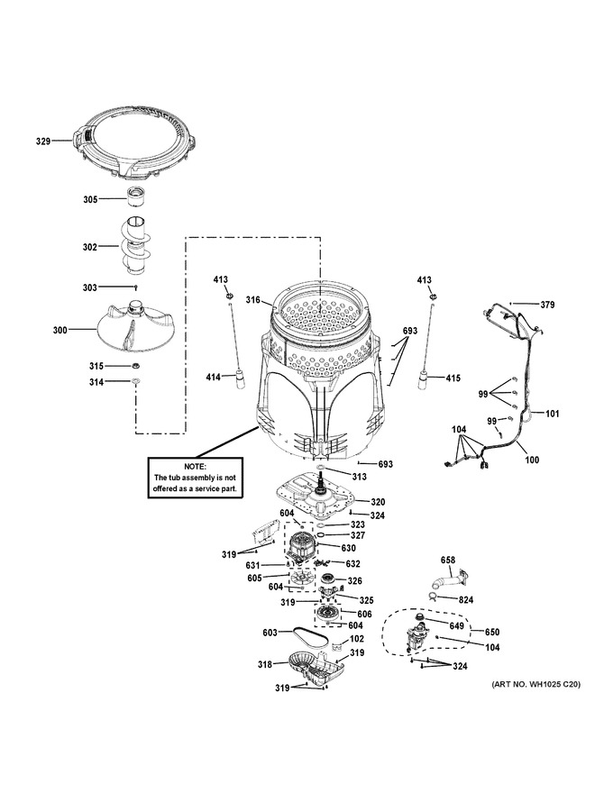 Diagram for GTW460ASJ6WW