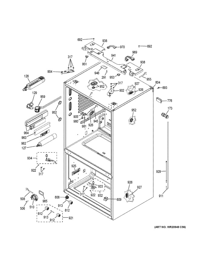 Diagram for CFE28TSHJSS