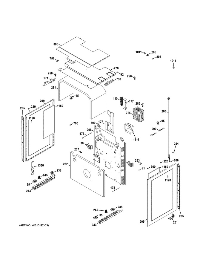 Diagram for CGS990SET9SS