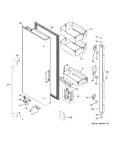 Diagram for Fresh Food Door - Lh