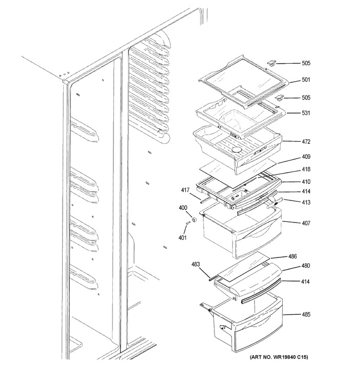 Diagram for GSS25GGHFCWW