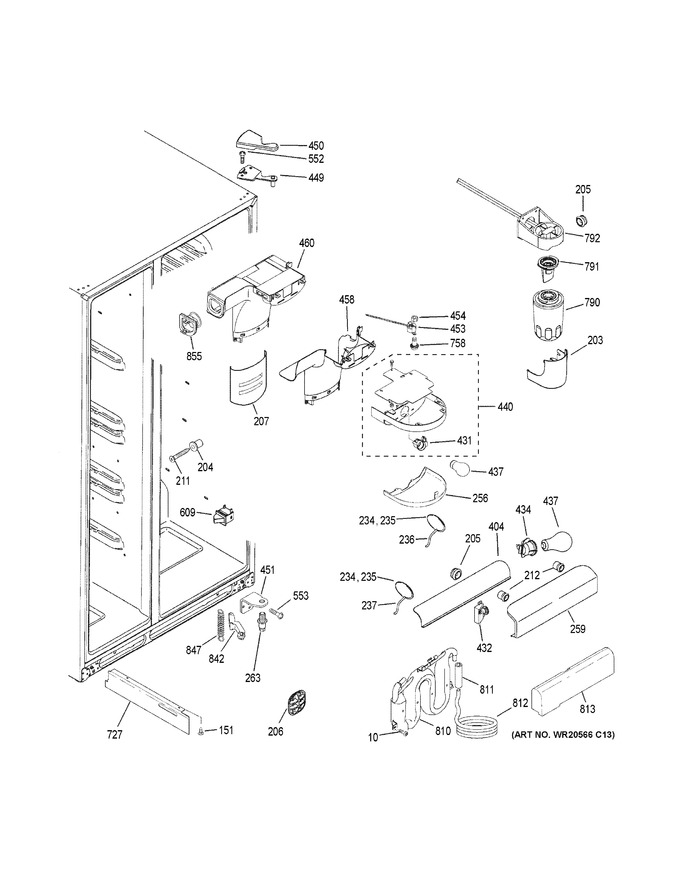 Diagram for GSS25GMHFCES