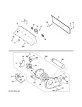 Diagram for Backsplash, Blower & Motor Assembly