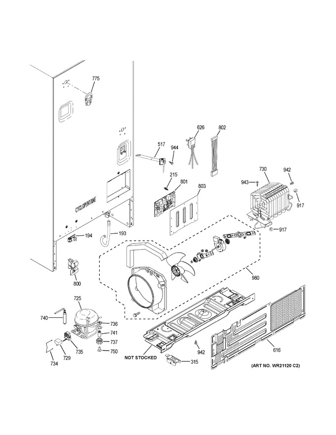 Diagram for GDE25EGKBRBB