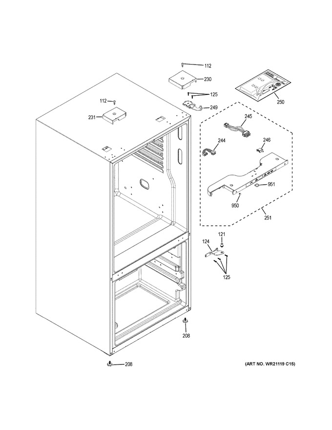 Diagram for GDE25ESKBRSS