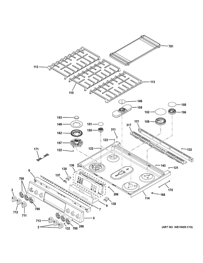 Diagram for PGS930BEL1TS