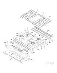 Diagram for Control Panel & Cooktop