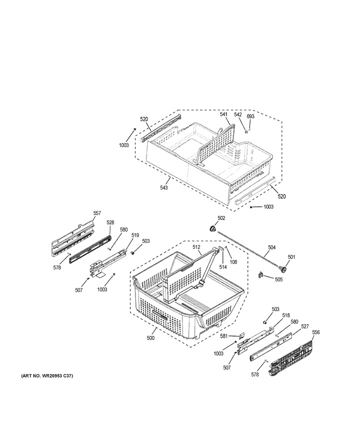 Diagram for GFE28HSKCSS